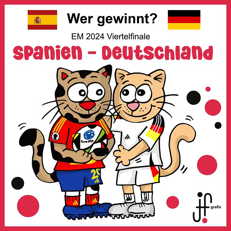 Fußball EM 2024 – Viertelfinale: Deutschlabnd – Spanien